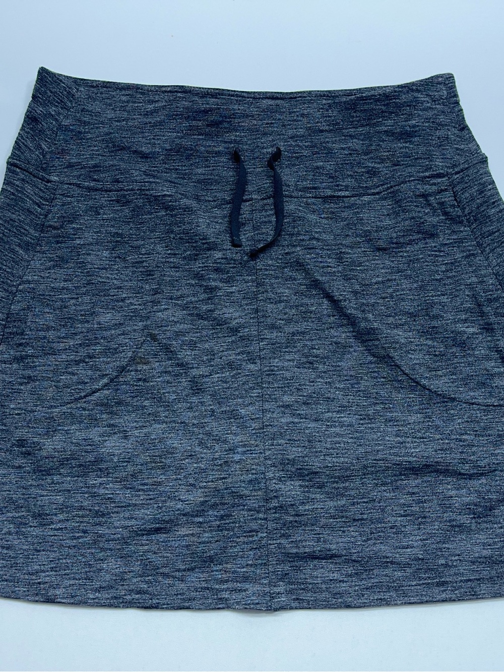 Kuhl FreeFlex Skorts Womens Size Small Outdoor Heather Gray Lined Zip Pockets